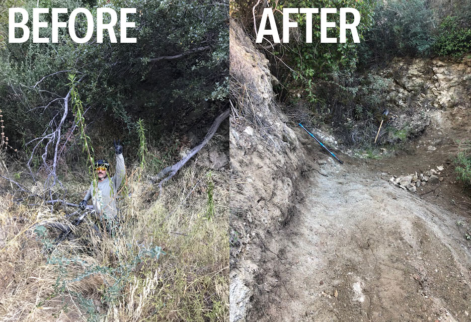 Condor Peak Trail Restoration: Trail Work #3