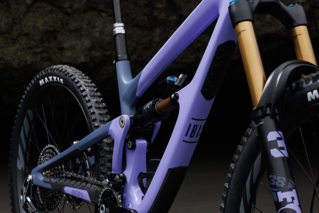 Purple Ibis HD3 Mountain bike.